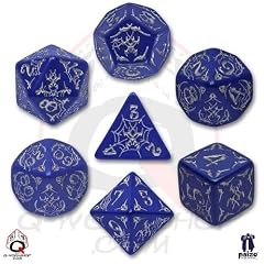Q-Workshop PAT24 - Pathfinder Second Darkness, 7 St�ck - je 1x 1W4, 1W6, 1W8, 1W10
