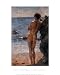 Henry Scott Tuke (A Lover of the Sun) White Wood-Mounted Art Poster Print - 16