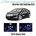 XtremeVision Chevy Volt 2015+ (12 Pieces) Blue Premium Interior LED Kit Package + Installation Tool