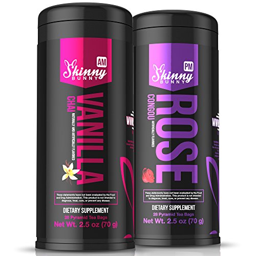 Vanilla Chai Tea AM + Tropical Chamomile Tea PM - 14 Day Supply