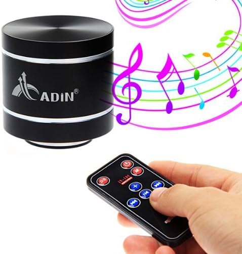 Rechargable Vibration Resonance Music Speaker with FM Radio Micro SD Card Slot Remote Control For All Smart phones, Touch Pads, iPods,T-Mobile