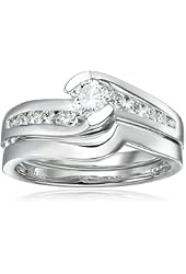Discount diamond wedding rings sets
