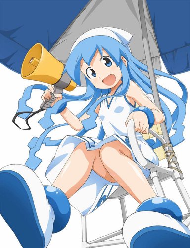 侵略！イカ娘1【初回限定特典（1分の1スケール触手切り落とし&缶バッジ）付き】 [Blu-ray]