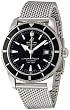 Breitling Men's A1732124/BA61SS Superocean Heritage 42 Black Dial Watch from Breitling