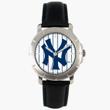 New York Yankees Pinstripes MLB Men's Player Series Watch from Game Time