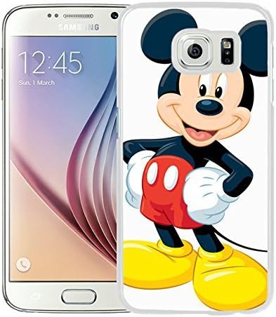 Samsung Galaxy S6 Mickey Mouse Christmas 3 White Screen Cellphone Case Genuine and Fashion Design