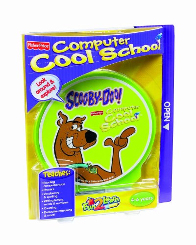 Fisher-Price Fun-2-Learn Computer Cool School Scooby-Doo Software