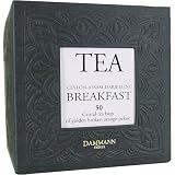 Breakfast Tea (Assam Darjeeling) Dammann Freres Crystal Silk Tea ~ Innovative silk Tea Bags, BreakfastTeaSingle