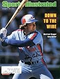Gary Carter Autographed/Hand Signed Sports Illustrated - October 6, 1980