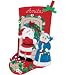 Decorating Claus Stocking Felt Applique Kit