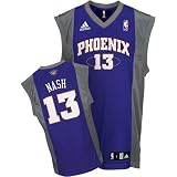 Steve Nash Phoenix Suns Purple Replica Adidas NBA Jersey