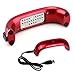 USB 9W UV LED Nail Lamp Dryer Light Electric for Shellac Gel Nail Art Curing Red