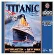 MASTERPIECES 1,000 PC JIGSAW PUZZLE - TITANIC WHITE STAR LINE
