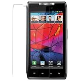 Motorola RAZR Durchsichtig Schutzfolie (3er Pack) + Gratis Reiningunstuch