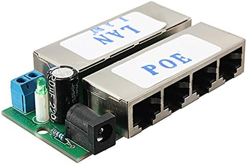4 Port POE Power Over Ethernet Injector Module For IP Camera