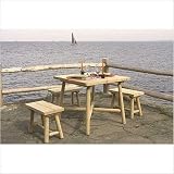 Lake George Bench 5 Piece Dining Set