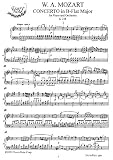 Mozart Piano Concerto in B flat Major, K.238: Instantly download and print sheet music