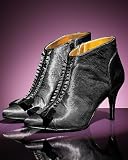 Satin bootie