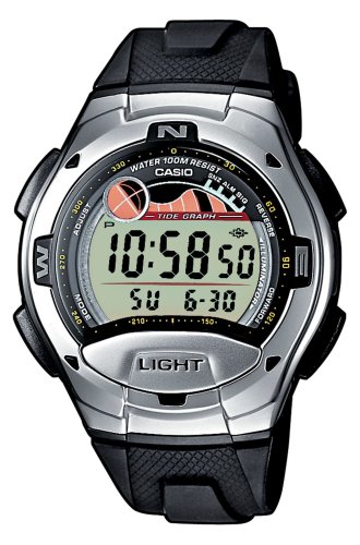 Casio - W-753-1AVEF - Montre Homme - Multifonction - Quartz digitale - Bracelet resine