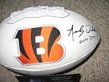 Andy Dalton signed autographed Cincinnati Bengals logo football
