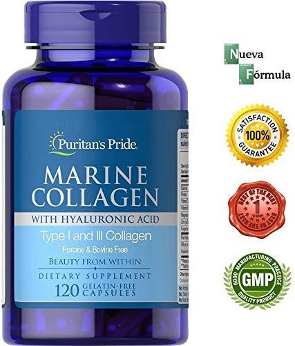 Pastillas De Colageno Hidrolizado Capsules - Frmula Avanzada. Eliminan El Dolor De Articulaciones Y Arrugas. Mejora La Calidad De Su Piel - 100% Garantizado! by Colageno