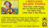 3 Best-loved Golden Stories ~ Poky Little Puppy, Sailor Dog, Little Toad
