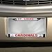 St Louis Cardinals Chrome License Plate Holder