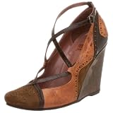 Goffredo Fantini Women's 2G 4158 Round Toe Pump,Brown Combo,41 EU (US Women's 11 M)