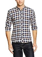 Philip Loren Camisa Hombre (Azul Marino / Crudo)