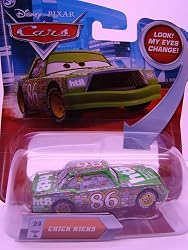 Disney / Pixar CARS Die Cast Car with Lenticular Eyes Chick Hicks SERIES 2