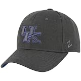 Zephyr Kentucky Wildcats Charcoal Renegade Fitted Hat