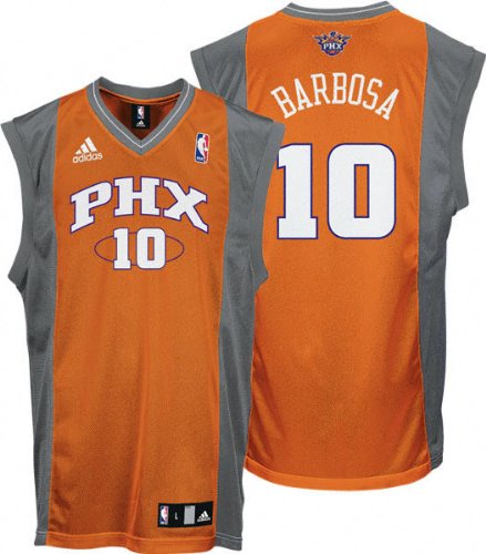 Leandro Barbosa Youth Jersey: adidas Orange Replica #10 Phoenix Suns Jersey