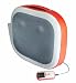 Oregon Scientific I.comfort Portable Rolling Shiatsu-style Massager, Orange, Small