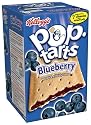 Pop-Tarts, Unfrosted Blueberry, 14.7-Ounce, 8-Count Boxes (Pack of 12)