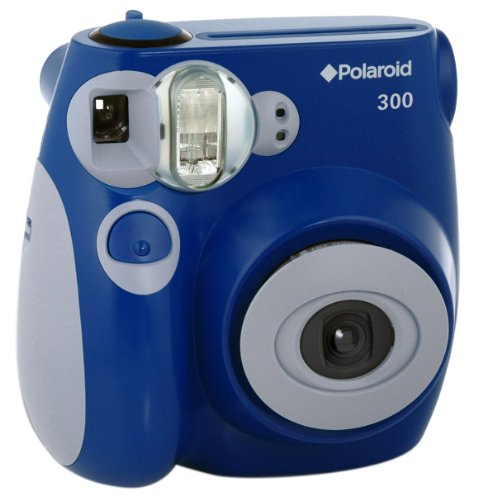 Polaroid PIC-300L Instant Analog Camera (Blue)