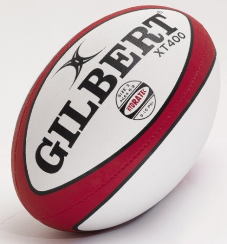 Rugby Ball XT 400 (Red/Black) - Gr.5