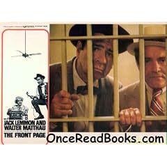 The Front Page: (Lobby Card) 75/12; Jack Lemmon and Walter Matthau; Vincent Gardena, Susan Sarandon, Allen Garfield, David Wayne