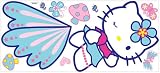 Hello Kitty Giant Peel-and-Stick Mural