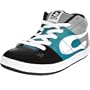 DuFFS Men's 4130 Skate Shoe,Black/Slate/Gray,8.5 M US