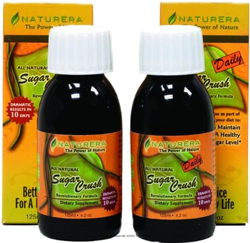 NaturEra Sugar Crush All Natural Diabetes Herbal Dietary Supplements-(1 EACH)