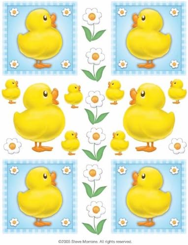 Daisy Ducks 2-Sheet IdeaStix Accents Peel and Stick Décor
