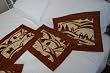Seasonal Quilted Placemats - Christmas