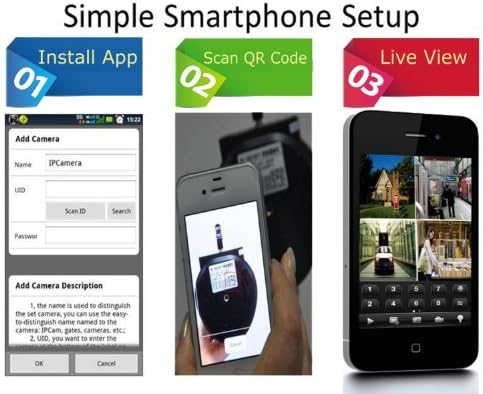 iSmart New Wireless WiFi HD IR Bullet IP Smartphone CCTV Security Camera with NightVision