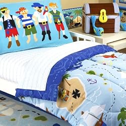 Olive Kids - Pirates Toddler Comforter and Sheet Set