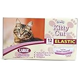 Alfapet Kitty Cat Large Elastic Sta-Put Litter Box Liners 12 Liners Per Box