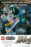 Harry Potter Chamber of Secrets: LEGO Basilisk: Version 3: Great Original Photo Print Ad!