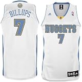 adidas Denver Nuggets #7 Chauncey Billups White Swingman Basketball Jersey (XX-Large)