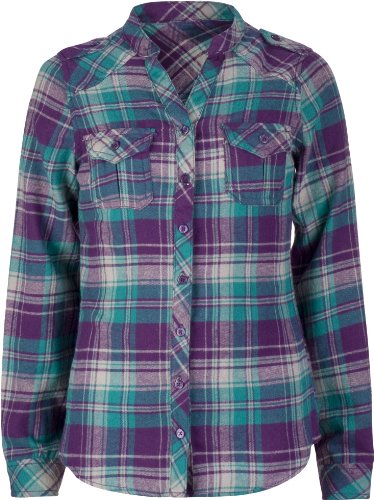 FULL TILT Tabbed Girls Flannel Top