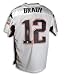 Tom Brady Autographed/Hand Signed New England Patriots White Reebok Authentic Jersey
