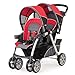 Chicco Cortina Together Double Stroller, Fuego